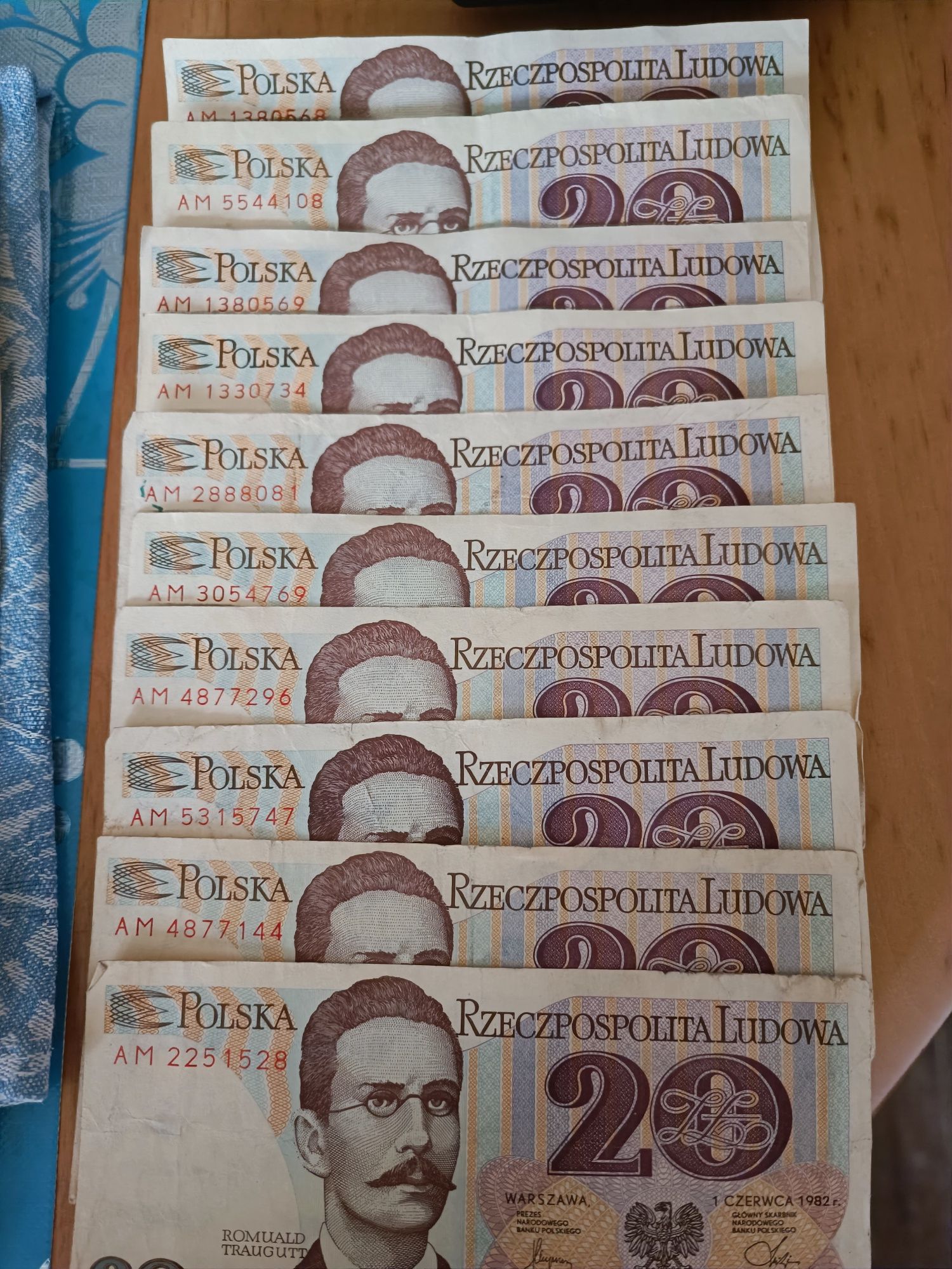 Banknot 20zl PRL