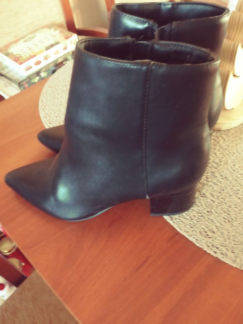 Botki czarne primark 36 uk 3 obvas 5cm
