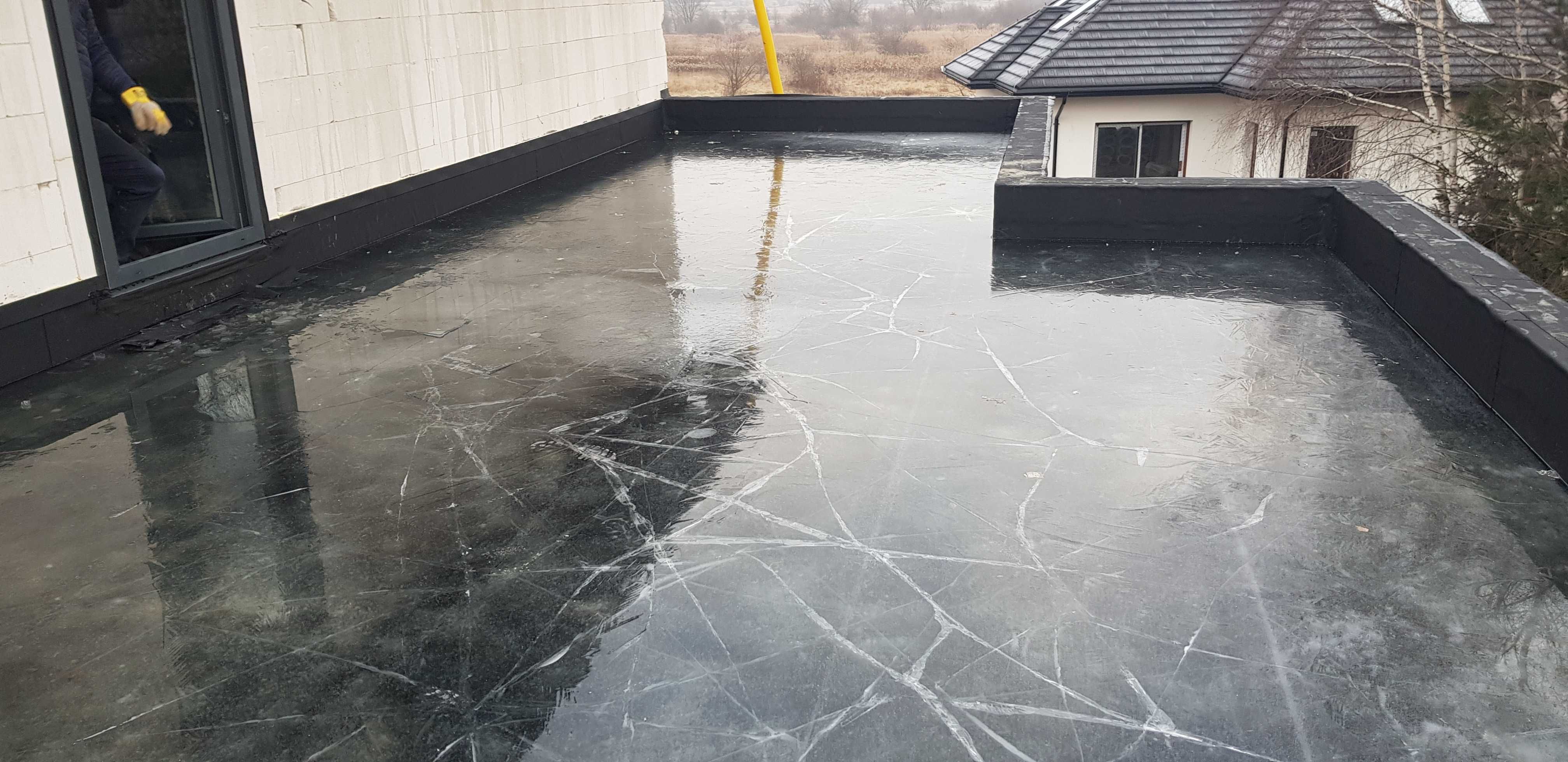 Hydroizolacje Dachy płaskie Tarasy Balkony Pcv Resitrix Epdm Papa