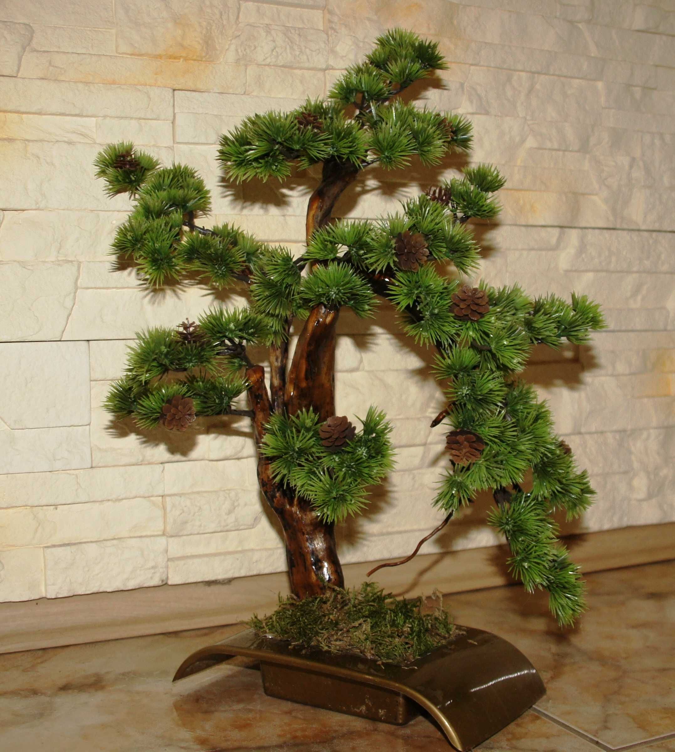 Drzewko sztuczne bonsai - krzew jarzębiny