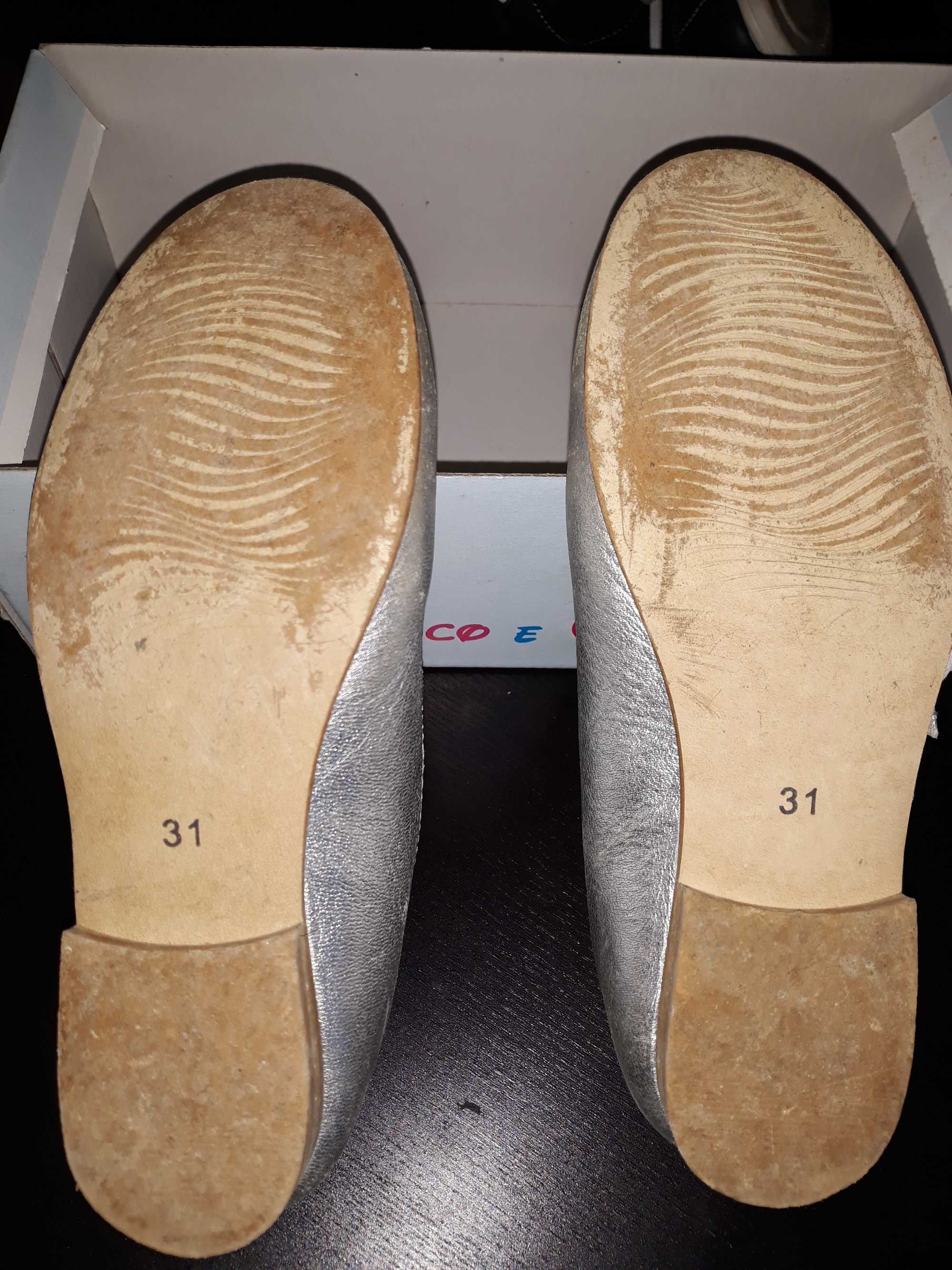 Sapatos menina cerimónia,  prateados, n°31