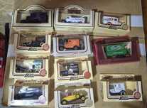 Stare autka lledo, matchbox 11szt kolekcjonerskie