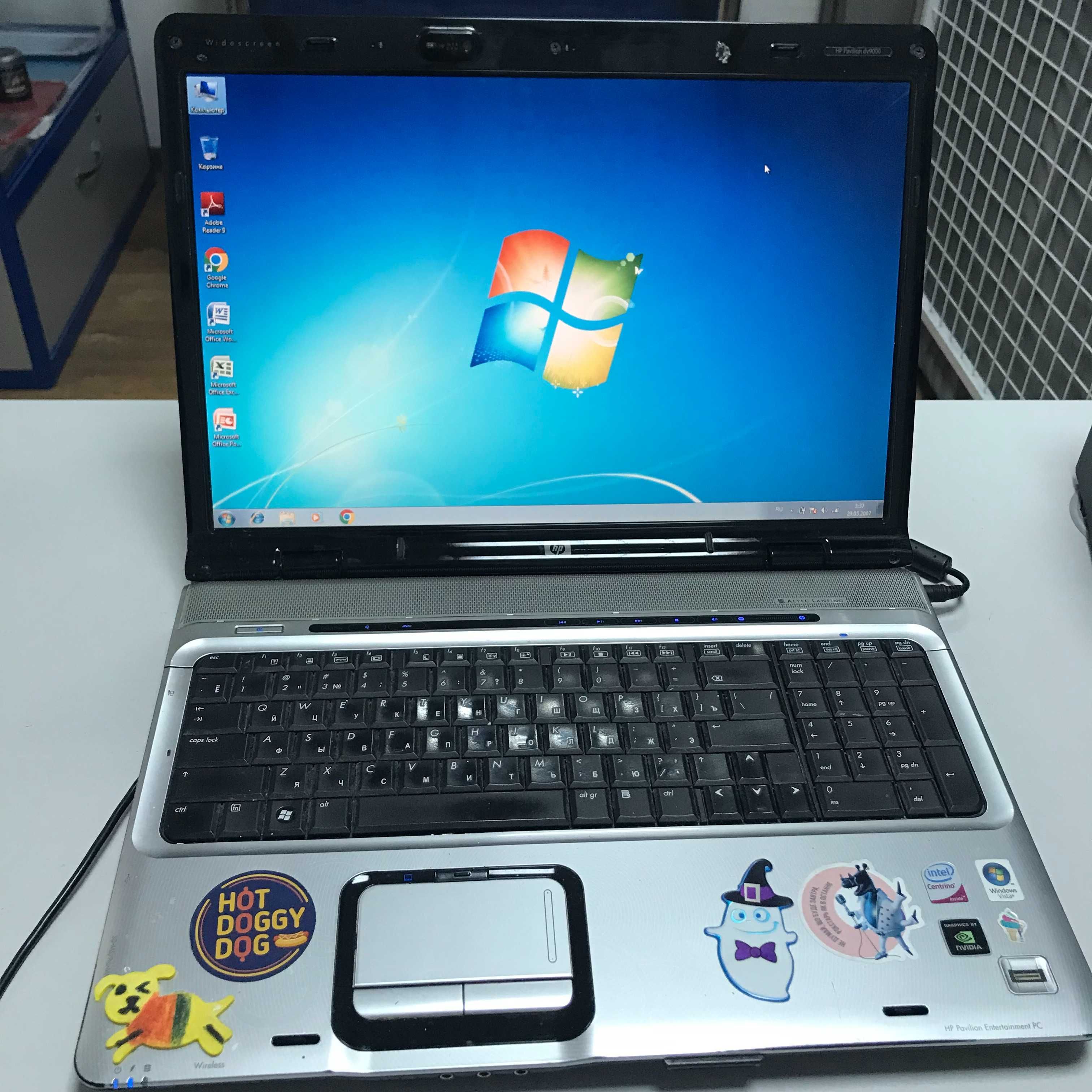 Ноутбук HP Pavilion dv9000 / 17" / 2,16 GHz / 4 GB / 500 GB