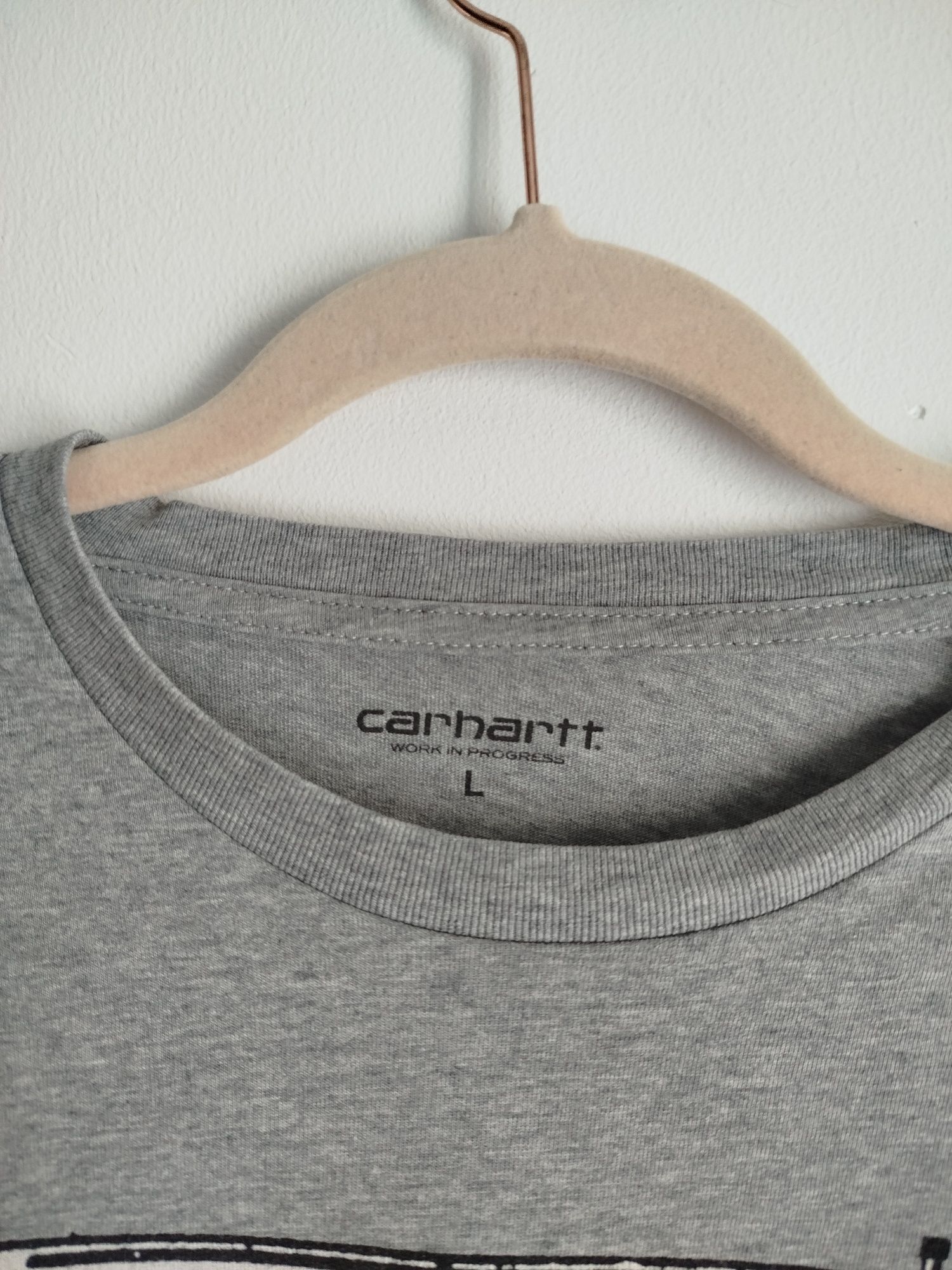 Koszulka Carhart Channel C Grey, L