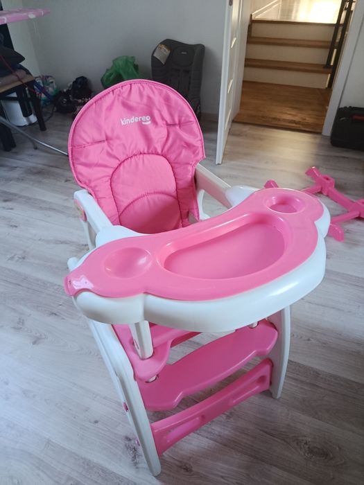Krzesełko do karmienia 4w1 kindereo