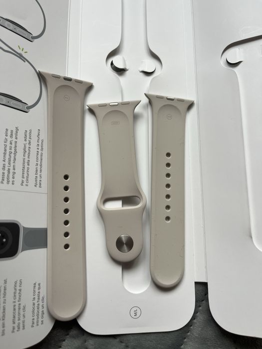 Оригінальні нові ремінці Apple Sport Band Starlight для Apple Watch