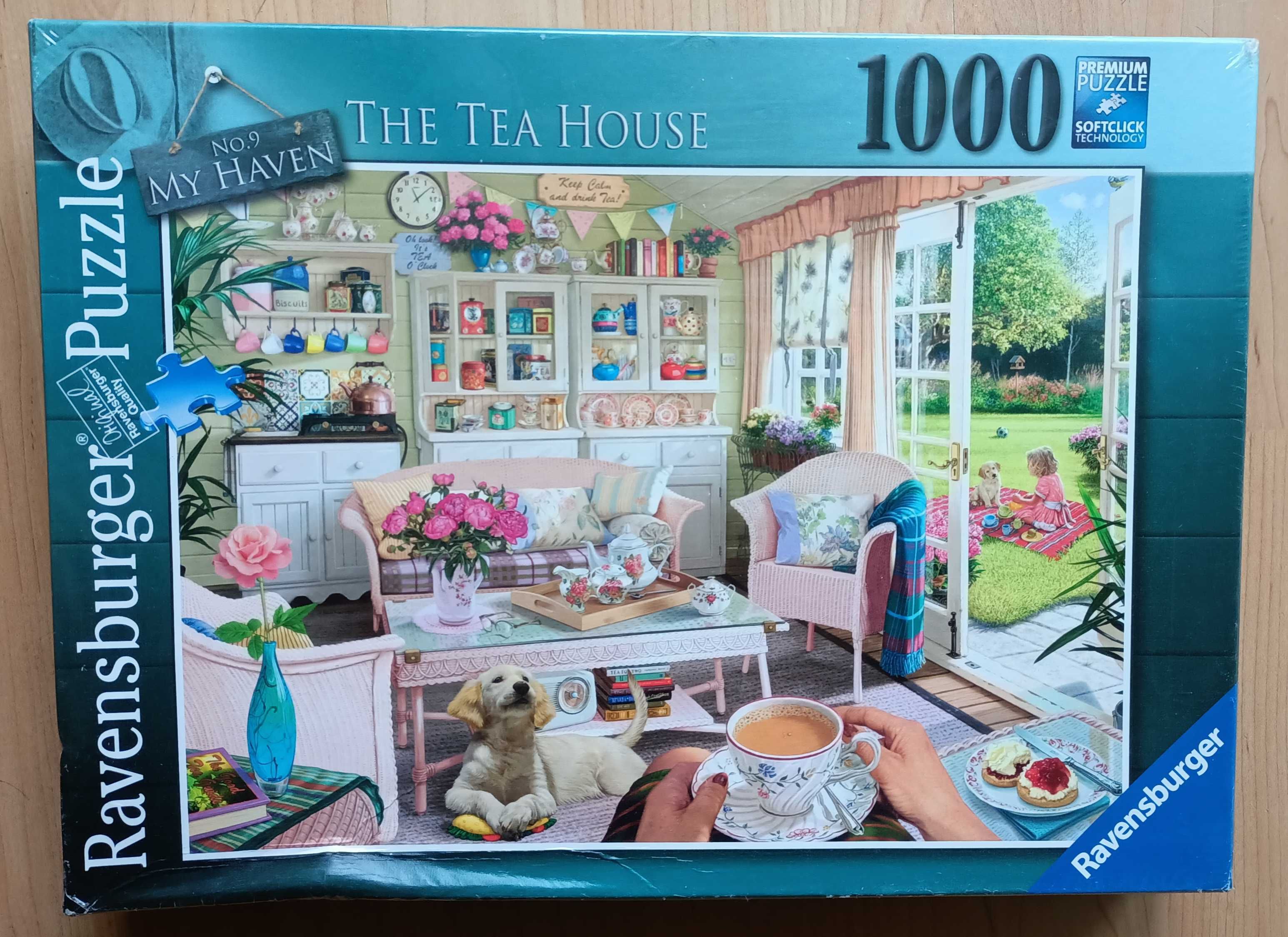 Puzzle Ravensburger nowe The Team House 1000