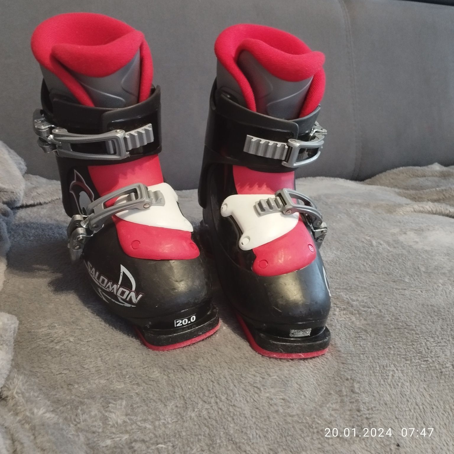 Buty narciarskie Salomon dla dziecka 20 - 20,5  247mm    stopa 32 - 33