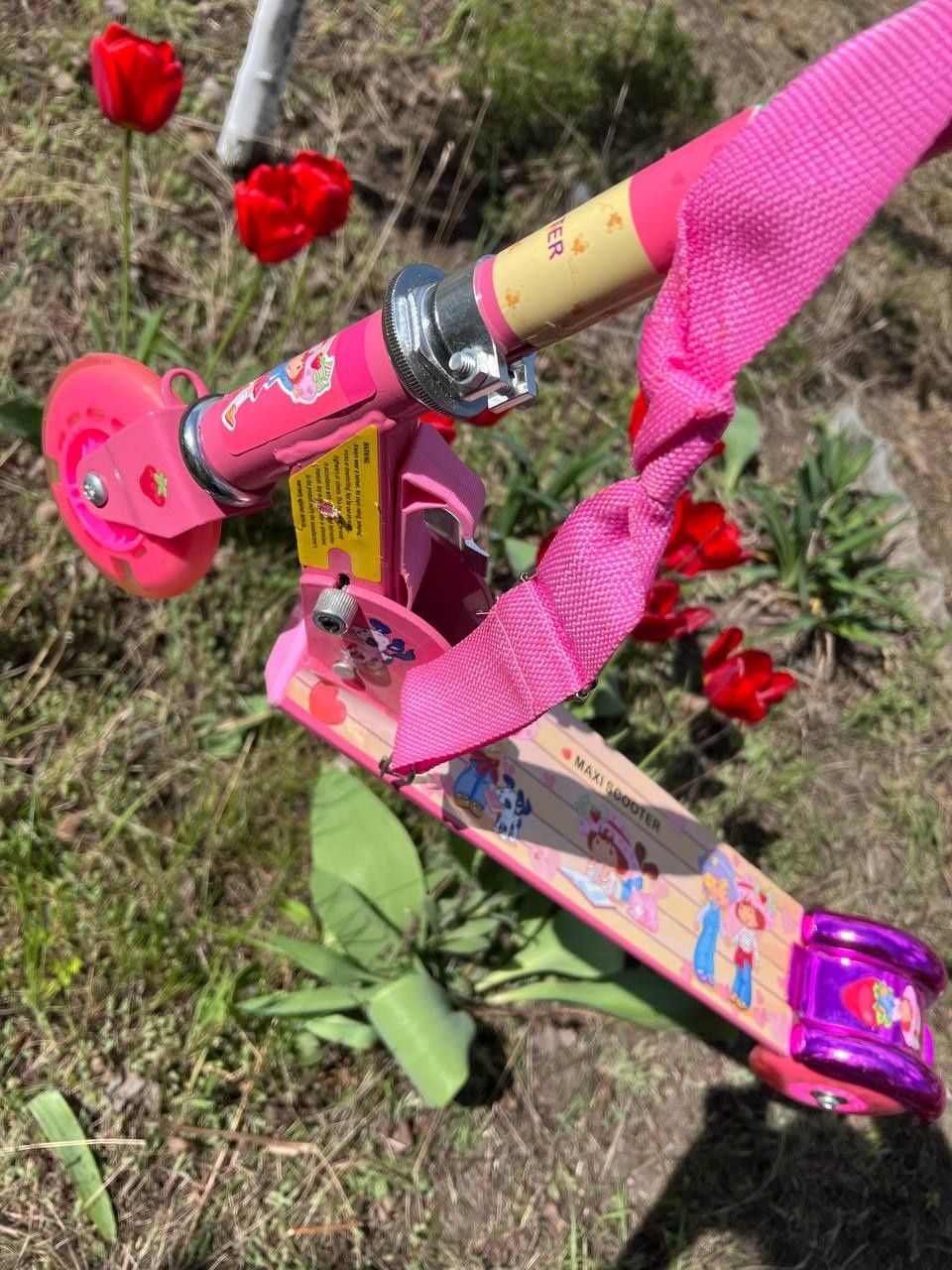 Самокат для девочки Maxi Scooter