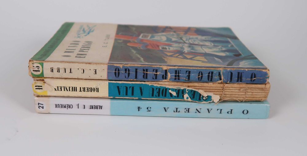 Conjunto de 3 livros argonauta antigos 11, 15 e 27