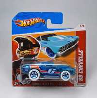 Hot Wheels 2012 - CHEVROLET '69 CHEVELLE seria Thrill Racers Ice, 1/5