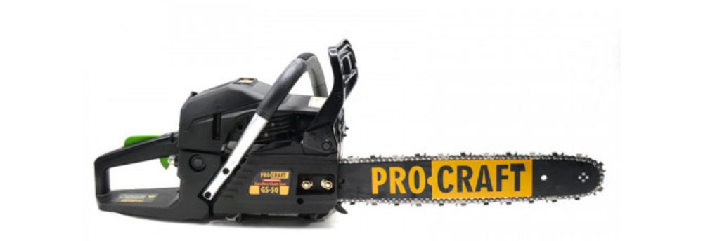 Бензопила Procraft GS50 (1 шина, 1 ланцюг 40)