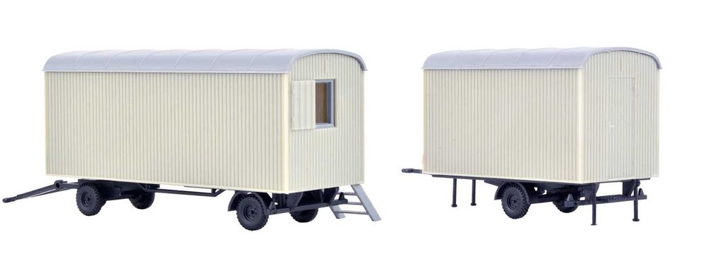 Kibri - Przyczepy, barakowozy na budowę H0 1:87