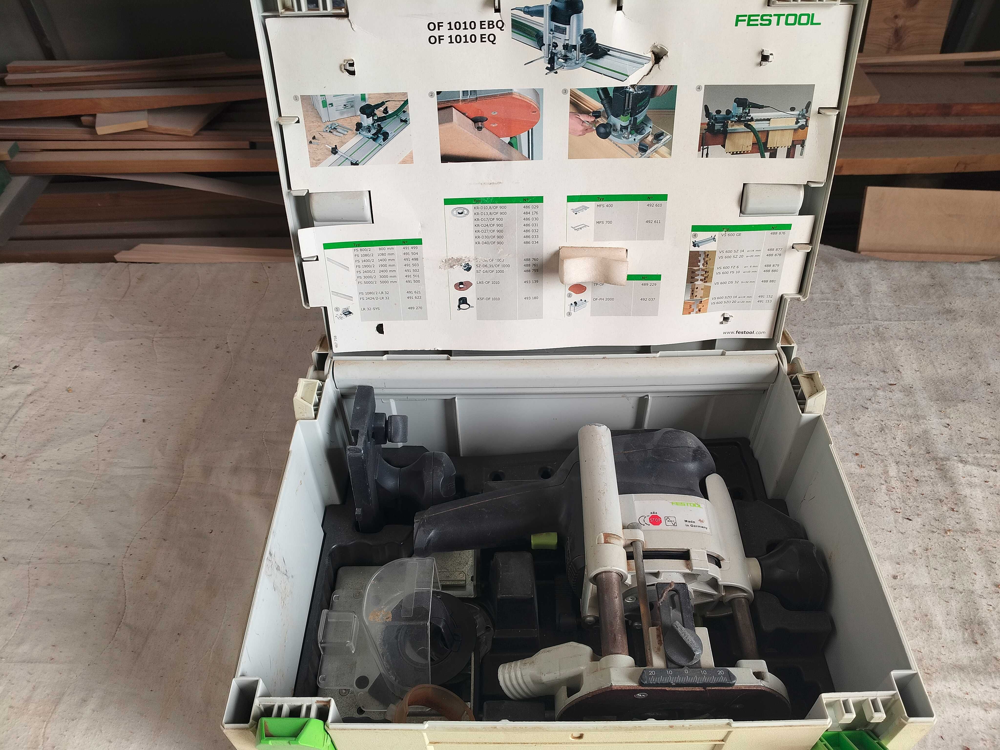 Tupia Festool OF 1010 Set