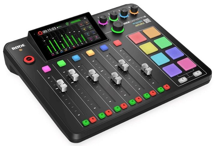 RODE Caster Pro II Звукова карта мікшер для подкастів ефірів стрімів