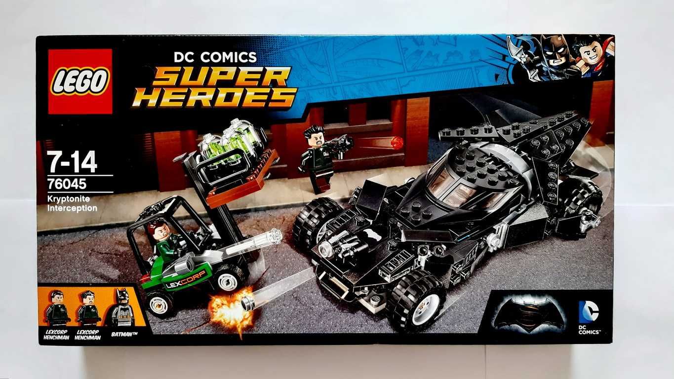 LEGO Super Heroes DC 76045 Kryptonite Interception selado