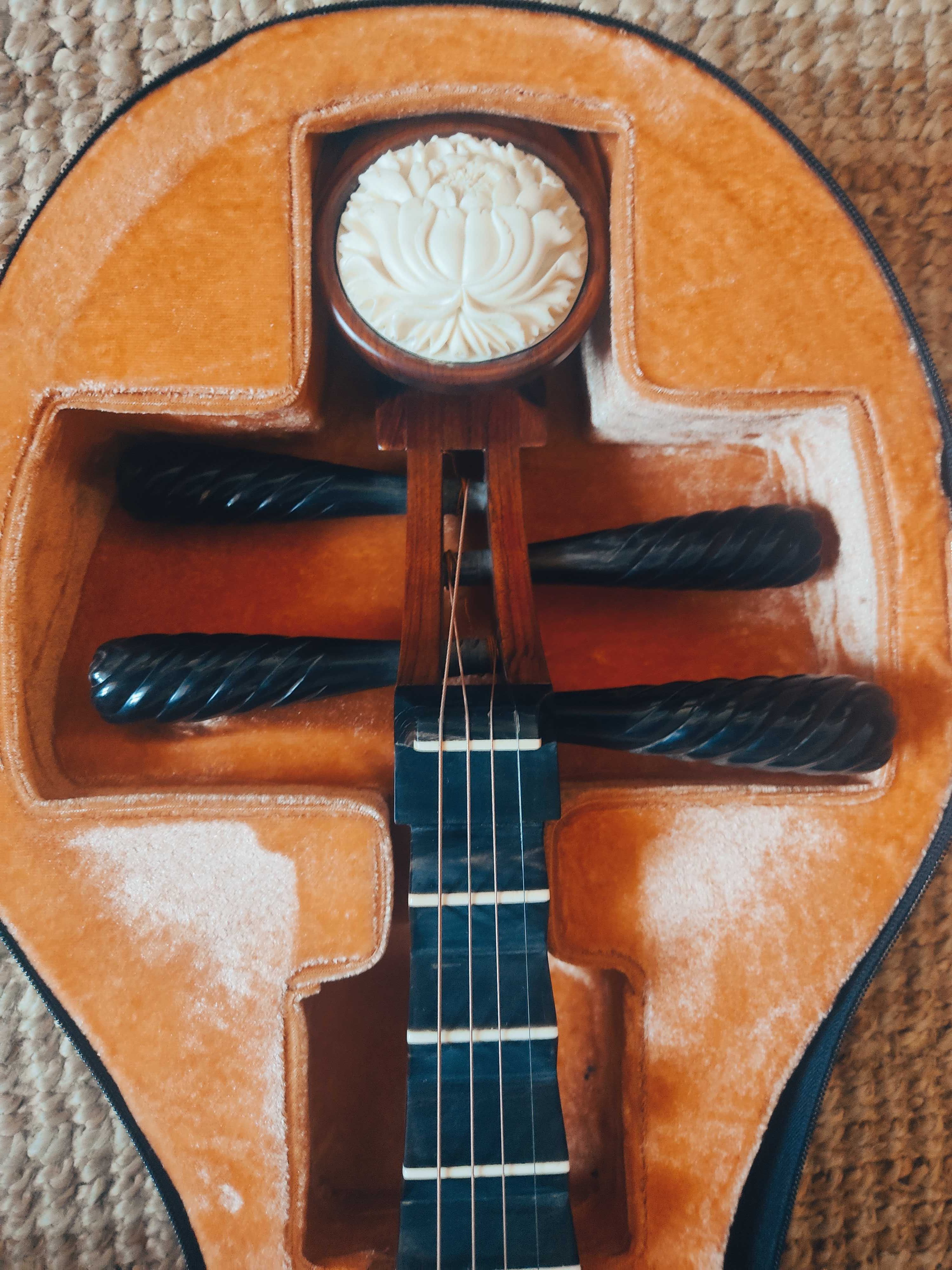 Pipa - instrumento musical tradicional chinês. Novo!