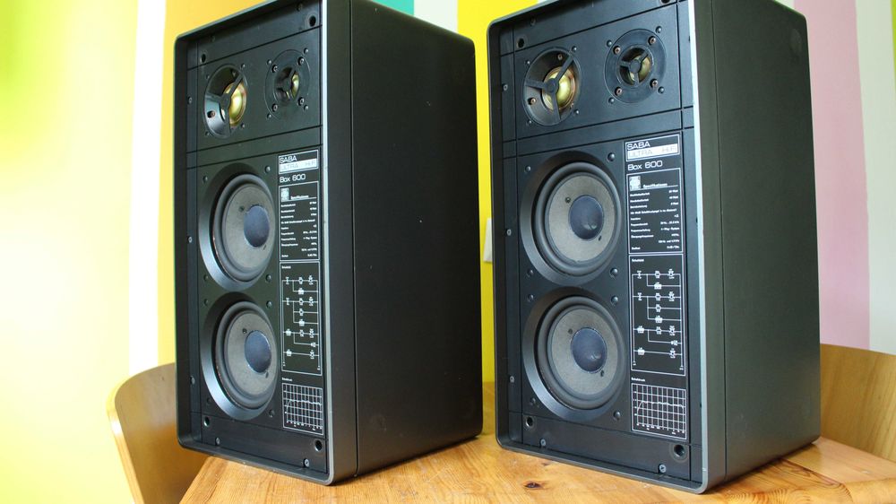 SABA BOX 600 ULTRA Hi Fi Kolumny