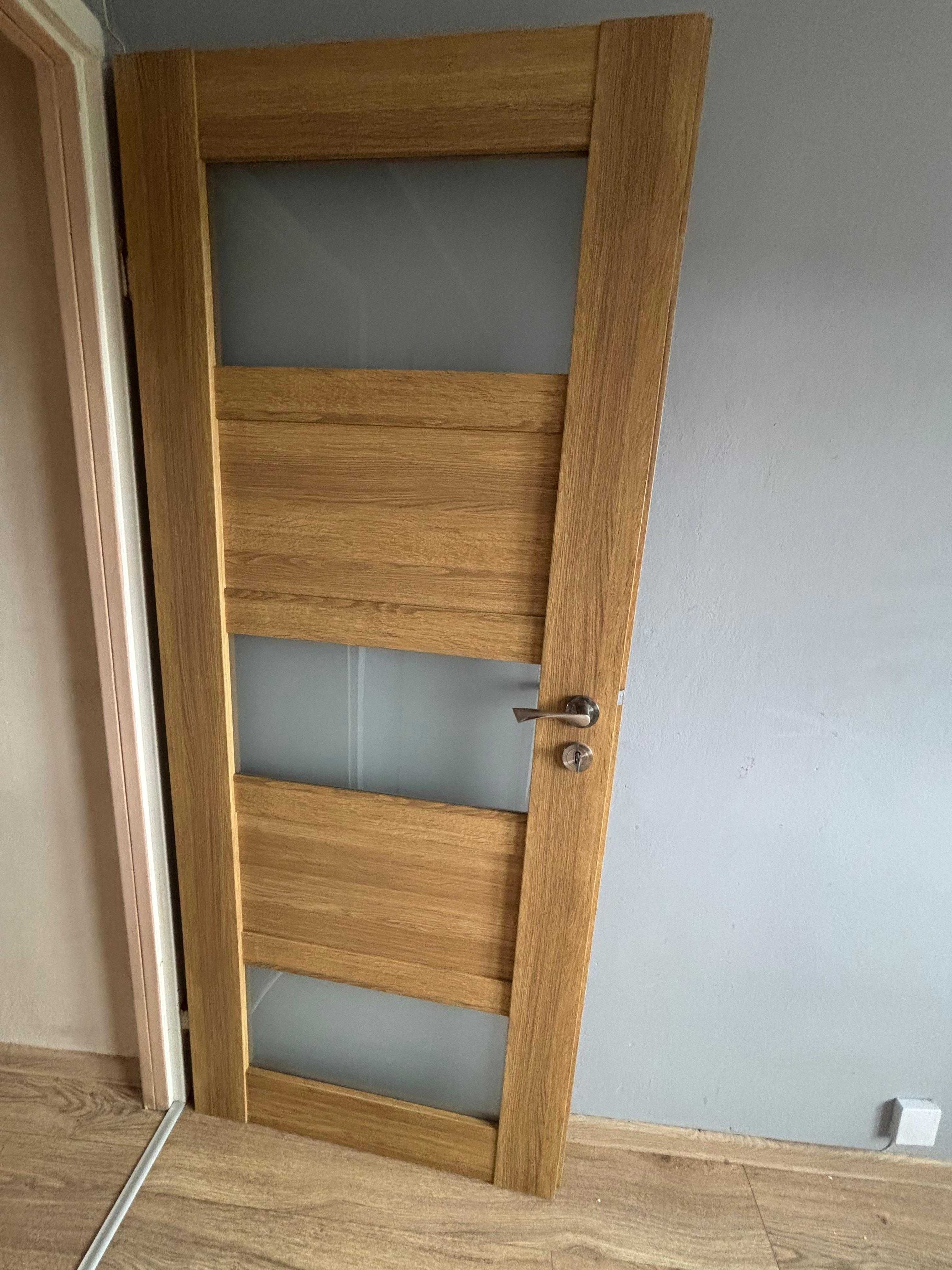 Drzwi prestige dab miodowy 70 i 80 2 sztuki