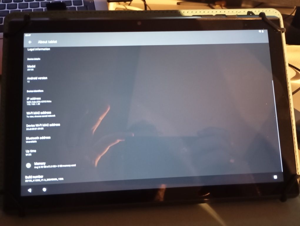 Tablet em excelente estado mas não carrega
