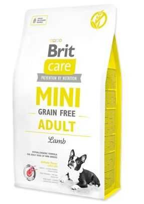 Sucha karma dla psa Brit Care Mini Grain Free Adult Lamb 2Kg