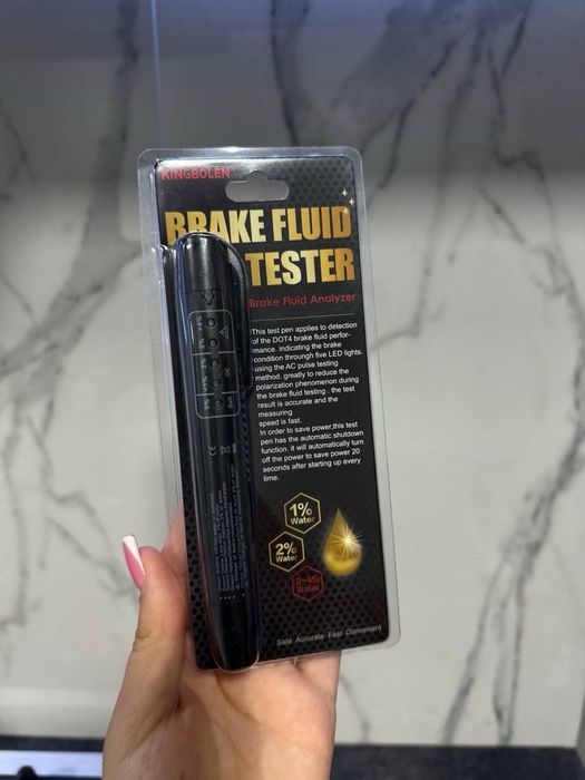 Тестер тормозної жидкості авто мото рідини перевірка діагностика стану
