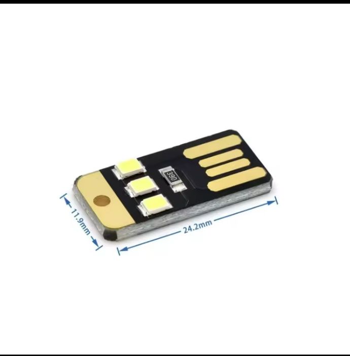 Светодиодный фонарик usb 1ватт