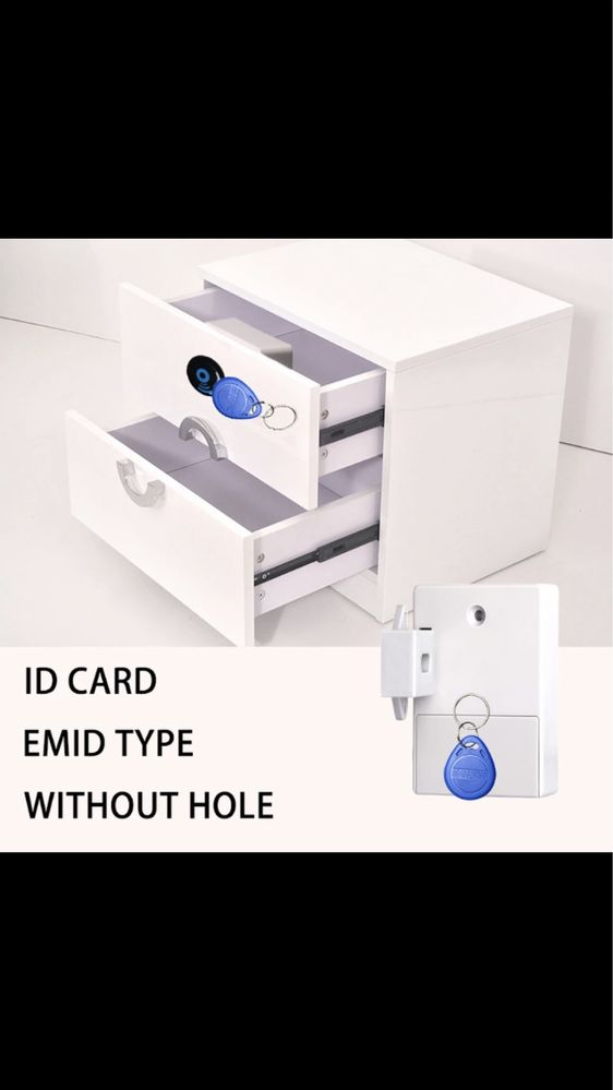 Fechadura / Bloqueio RFID armário gaveta eletrónico oculto - Novo