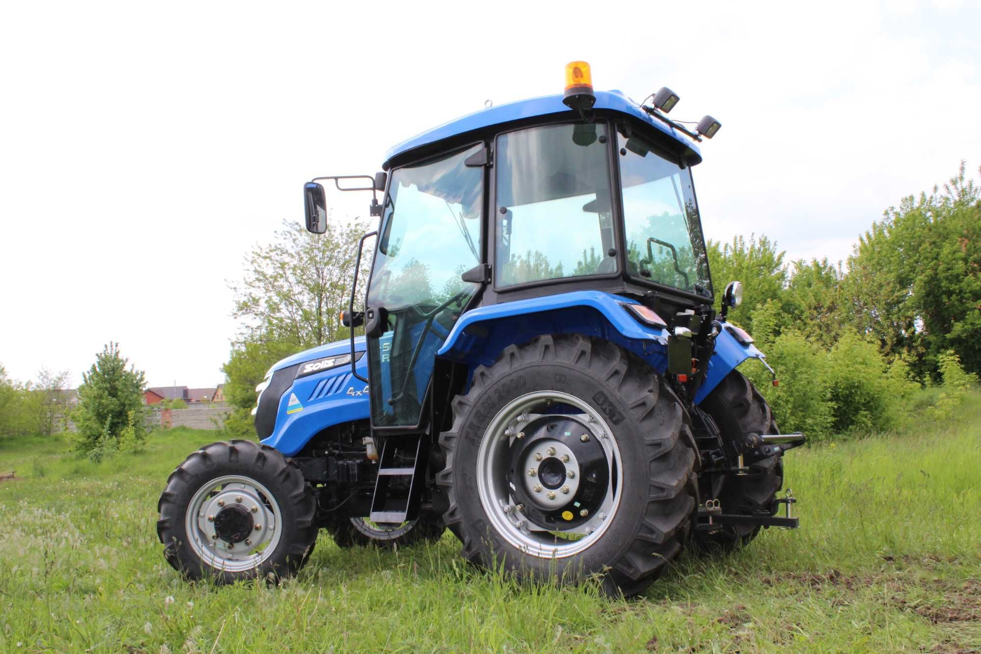 Трактор з кабіною Соліс 50 к.с.Solis. Є з реверсом Від компанії YANMAR
