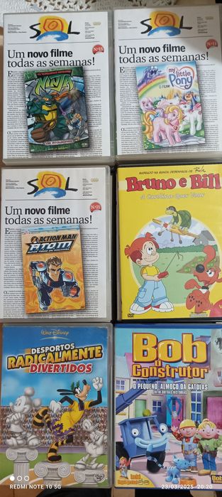 Vendo vários Filmes DVD's