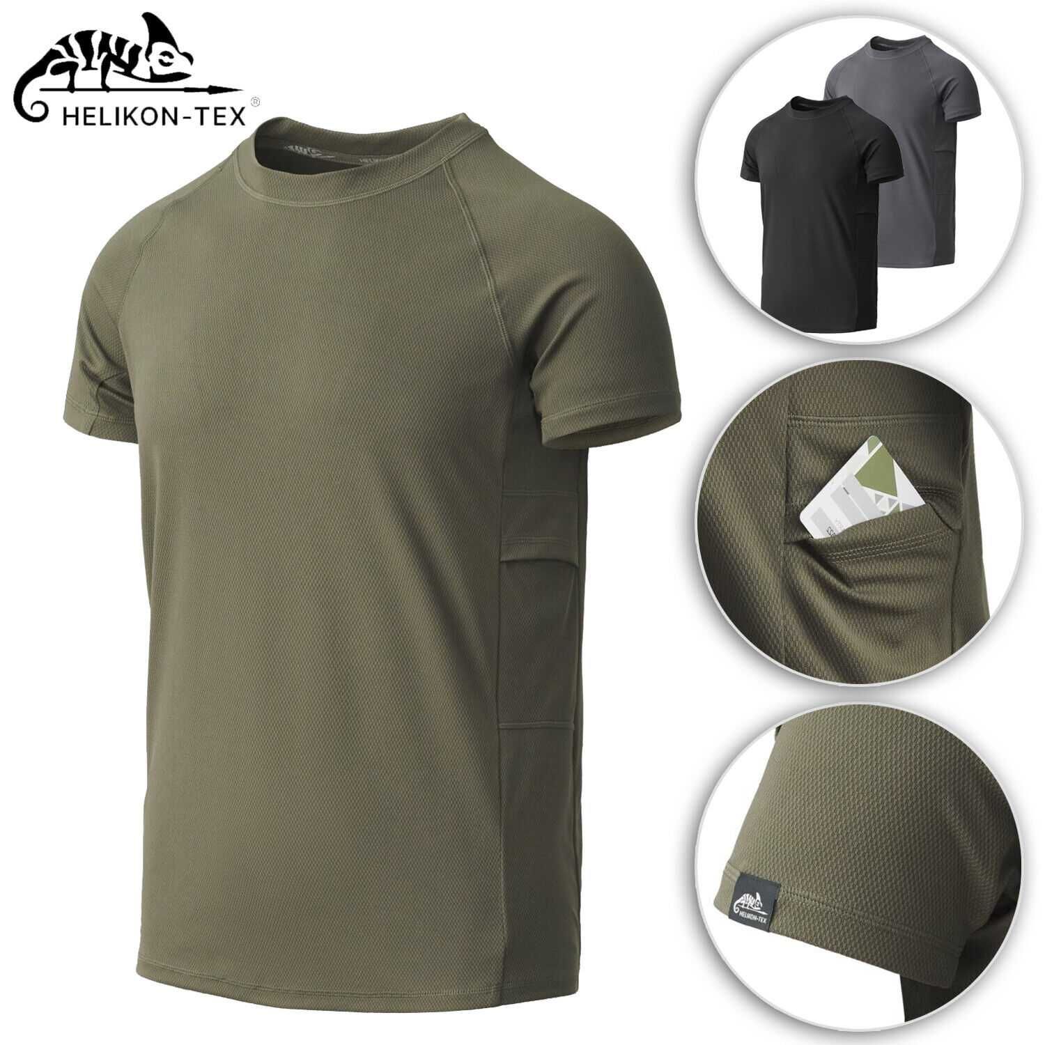 Футболка HELIKON-TEX functional t-shirt теніска для тренувань поліефір