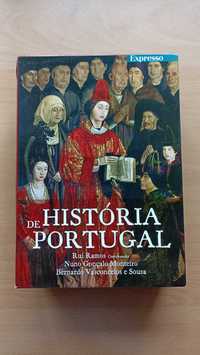 Livro "História de Portugal" em 9 volumes