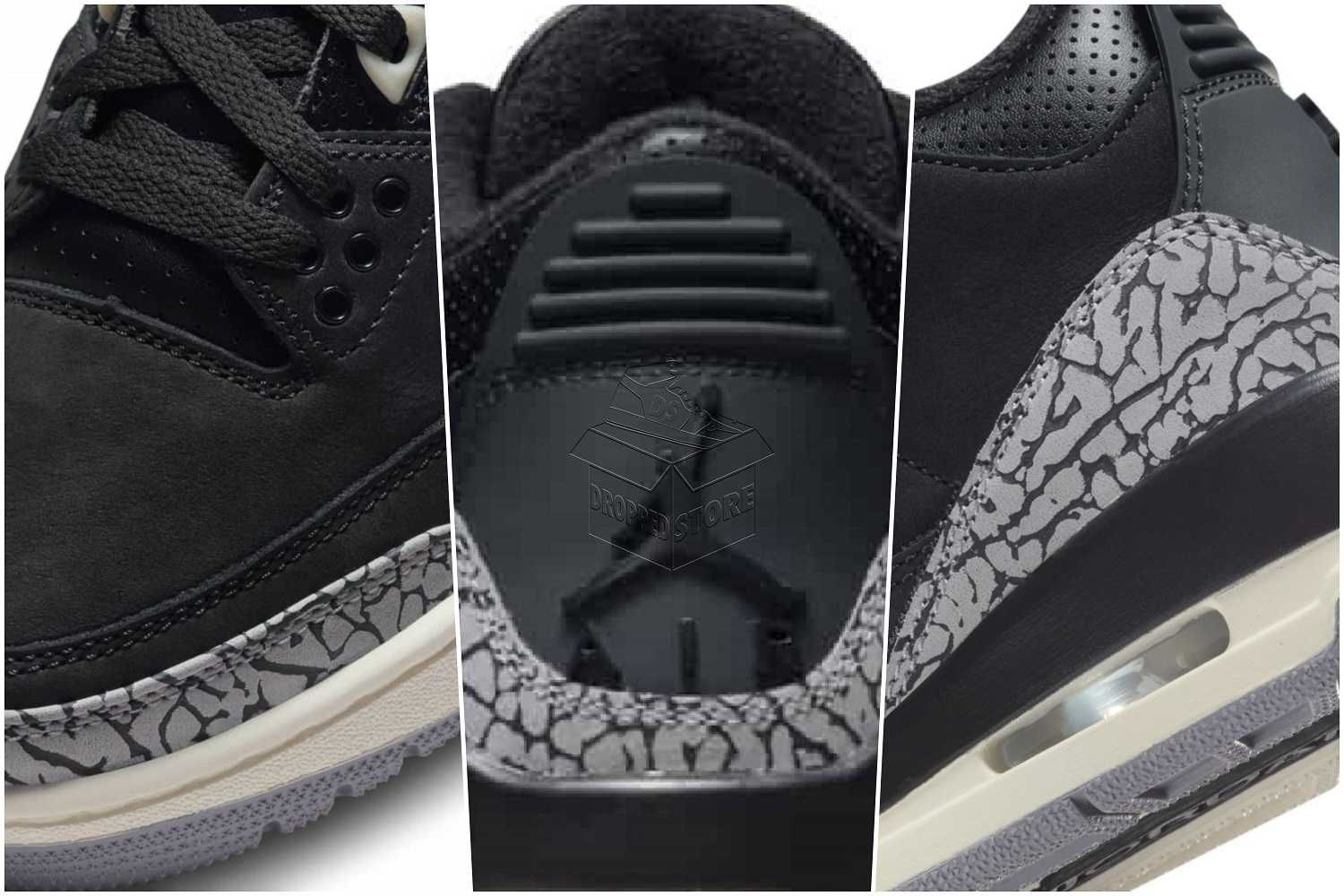 Nike AIR JORDAN 3 Off Noir / CK9246–001
