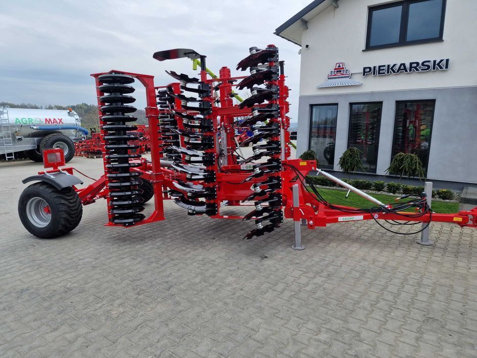 Brona talerzowa hydrauliczna talerzówka 4 m 4,5 m 5 m Grano System