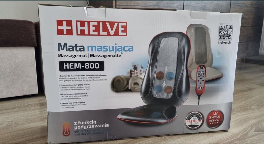 Mata masująca Helve + Hem 800 - Nowa