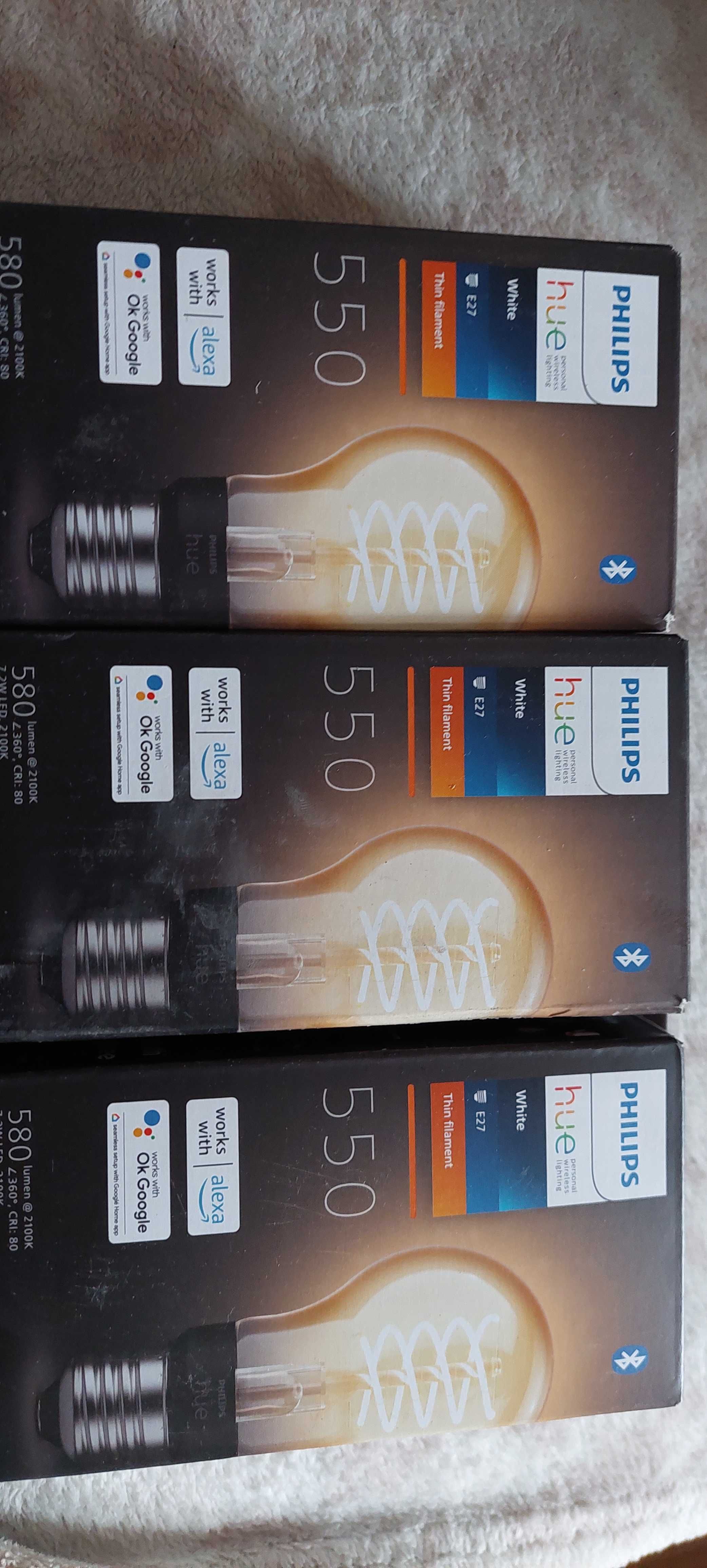 Żarówka philips hue led, E27  ,3 opakowania