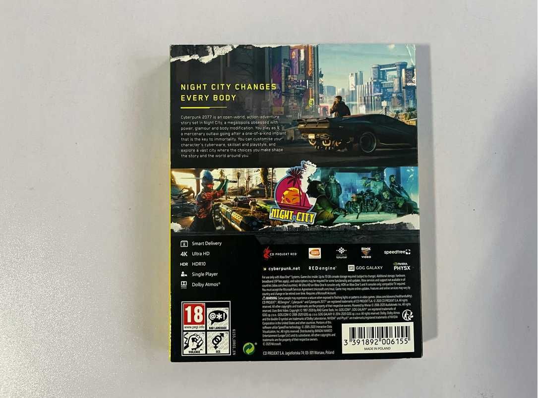 Cyberpunk 2077 Xbox One ANG