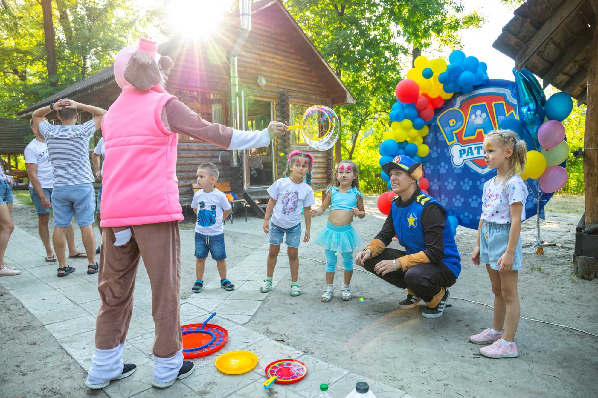 Аніматори, дні народження, аквагрим та мильна піна