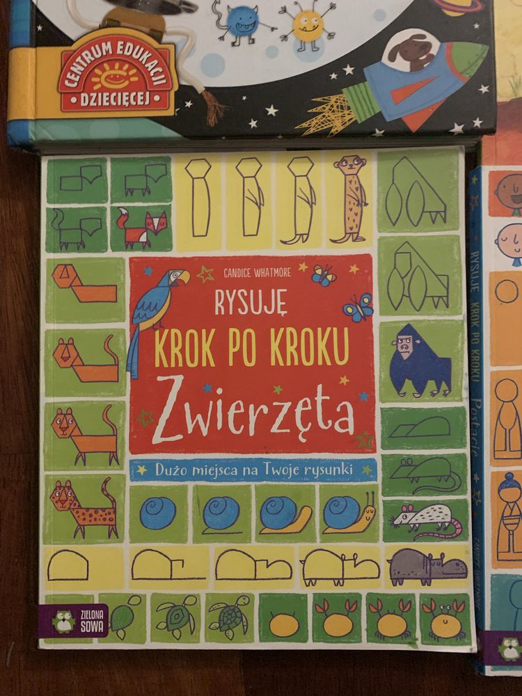Zestaw 9 siążek plastycznych dla dzieci (m. in. Fiona Watt)