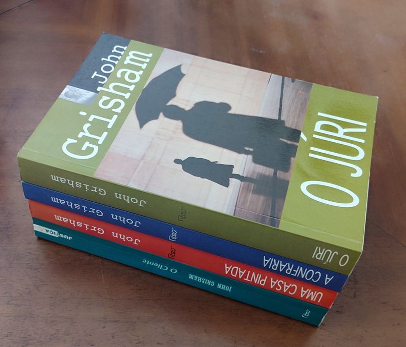 4 Romances de John Grisham (preço unitário)