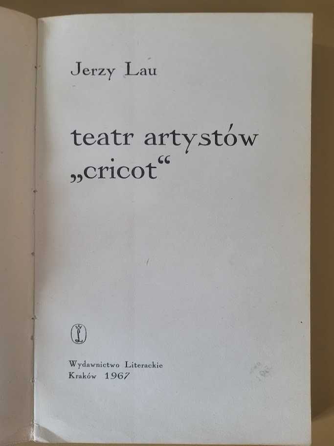 Teatr artystów Jerzy Lau
