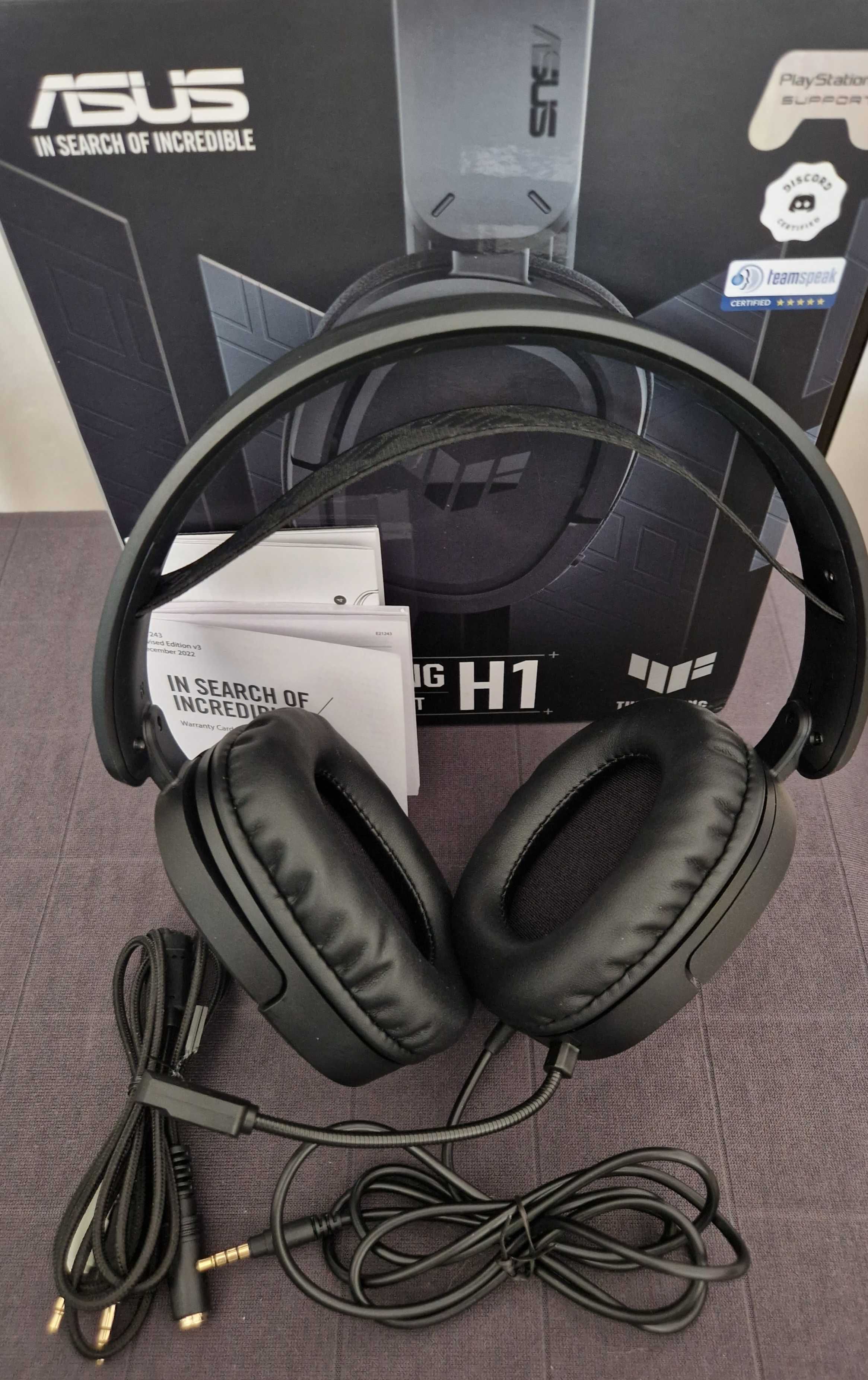 ASUS TUF Gaming H1 Wired Headset