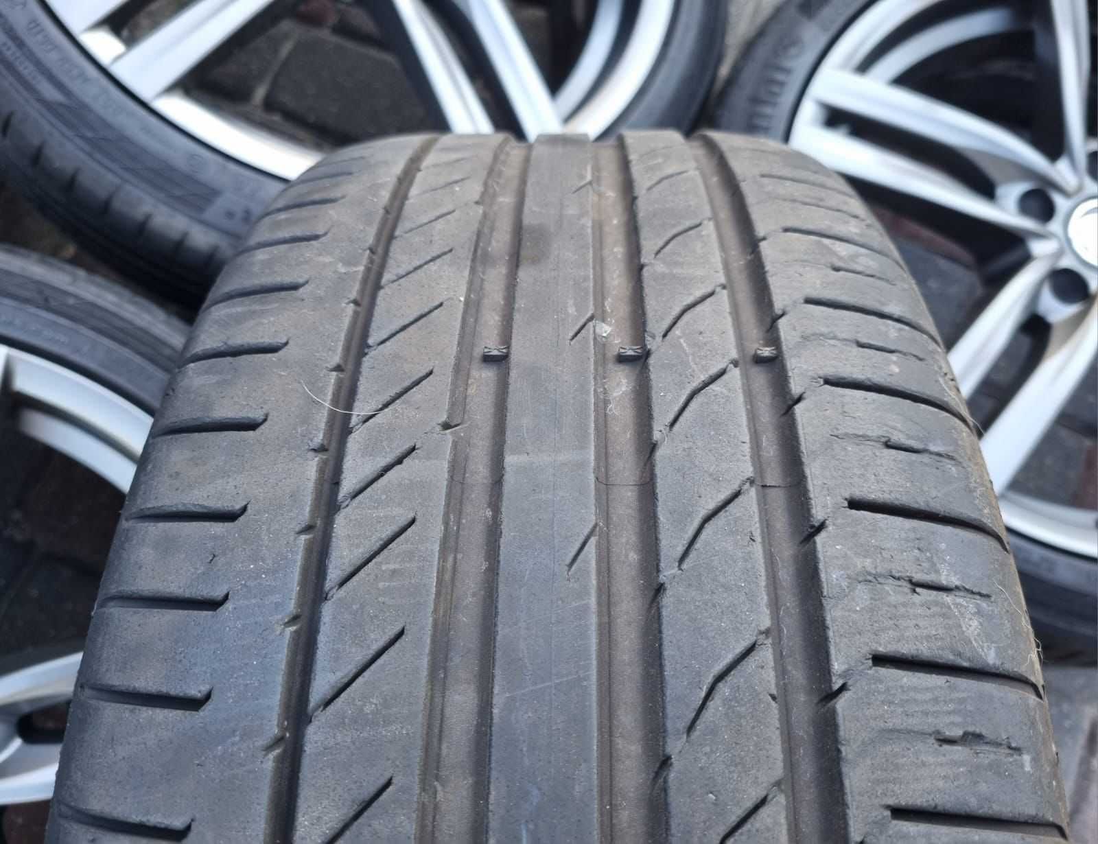 Komplet kół, koła 18" 5x112 ET35 8J letnie Skoda, VW, Audi