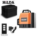 3D Mini Hilda 12л Лазерний уровень рівень нивелир Зел Луч 360° Новинка