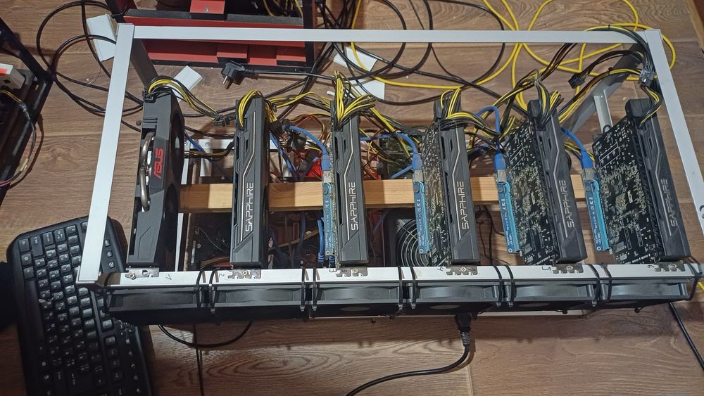 Відеокарти 4gb,Radeon RX 470,4096mb Asus,Sapphire,майнінг ферми,тушки.