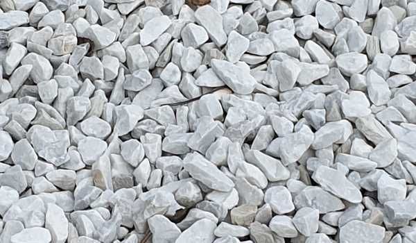 Promocja! Biały grys "Bianco Carrara" (Grys, Kamień ogrodowy) 16-22 mm