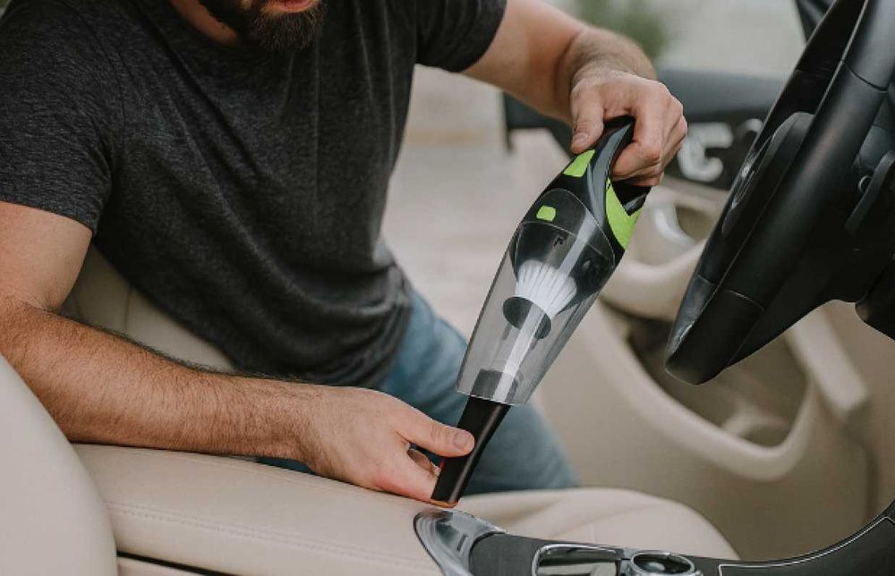 4w1 Bezprzewodowy Mocny Odkurzacz Samochodowy Akumulatorowy120W+GRATIS