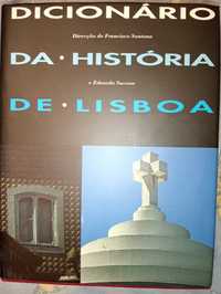 Dicionário da história de Lisboa 1000 páginas