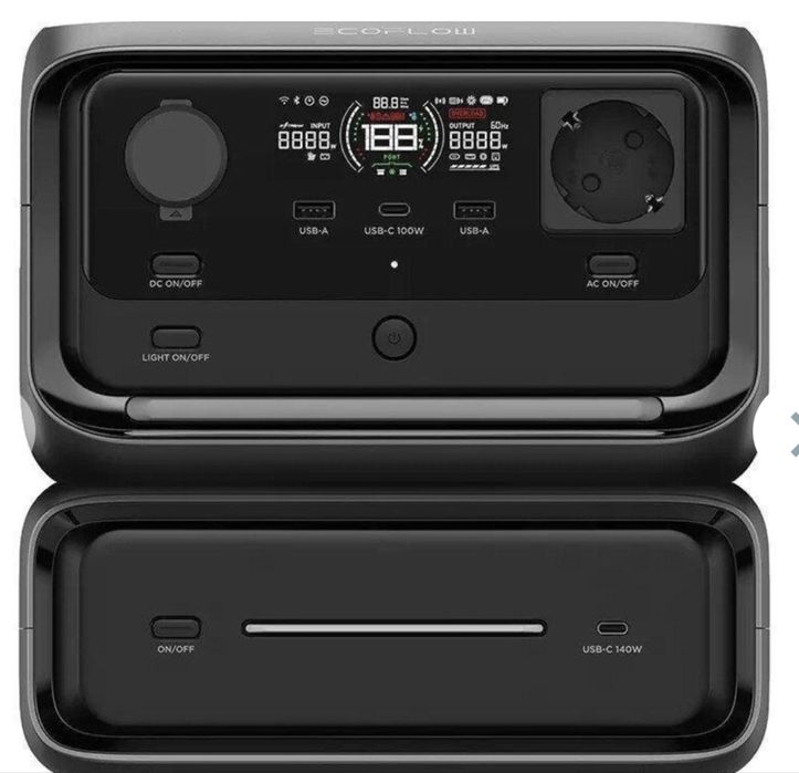 Комплект зарядної станції EcoFlow RIVER 3 Max (EFRIVER3Max-EU-CBOX)