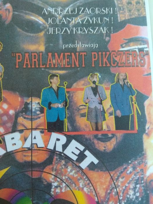 Kaseta video vhs Kabaret sześćdziesiątka parlament pikczers zaorski